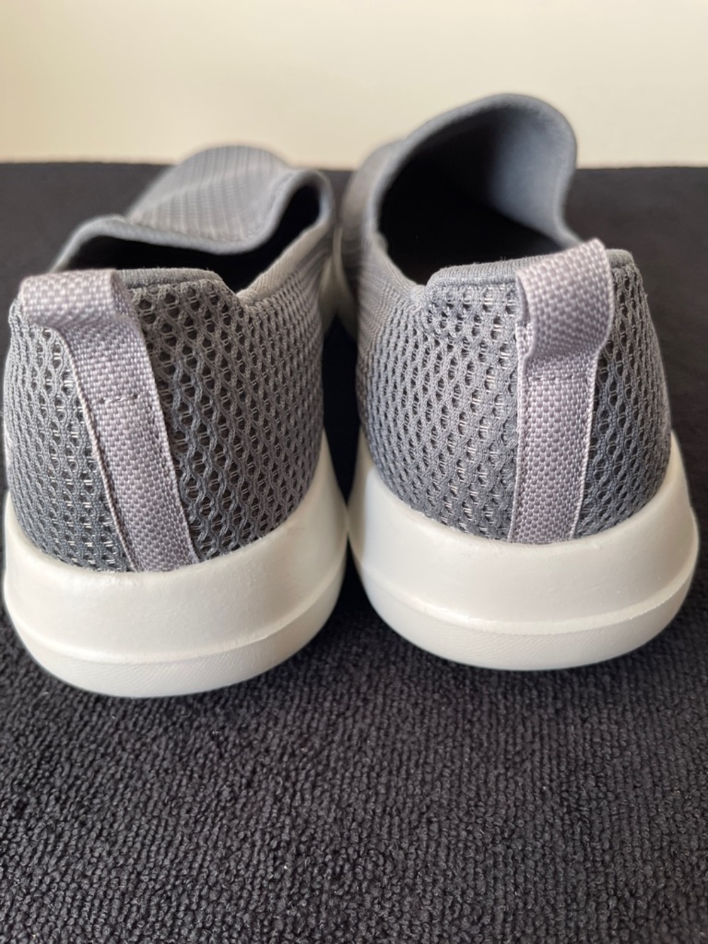 Skechers Gray Slip-On GOwalk Knit Shoes - Picture 4 of 9